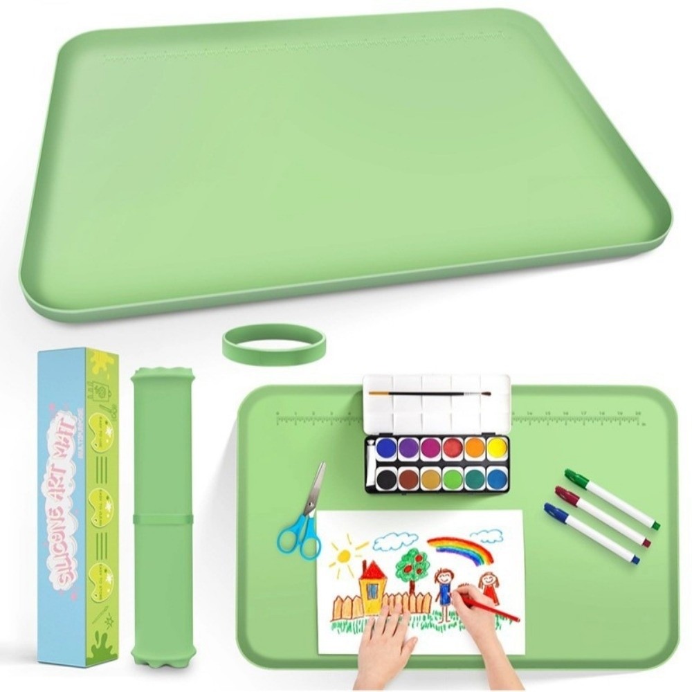 Portable Silicone Painting Mat - Art Craft Clay recension och pris