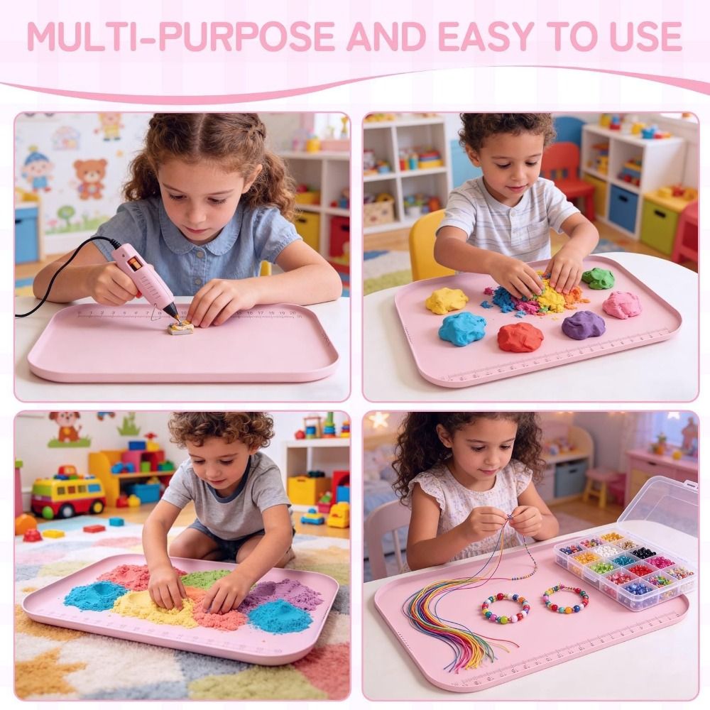 Portable Silicone Painting Mat - Art Craft Clay recension och pris
