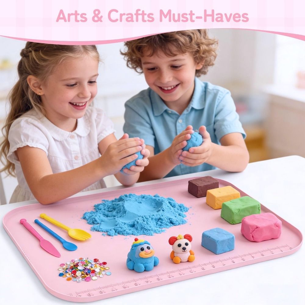Portable Silicone Painting Mat - Art Craft Clay recension och pris