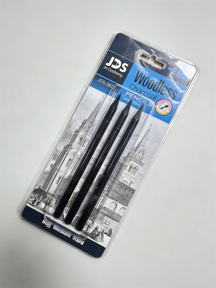 Professional Woodless Charcoal - Sketching Charcoal Set recension och pris