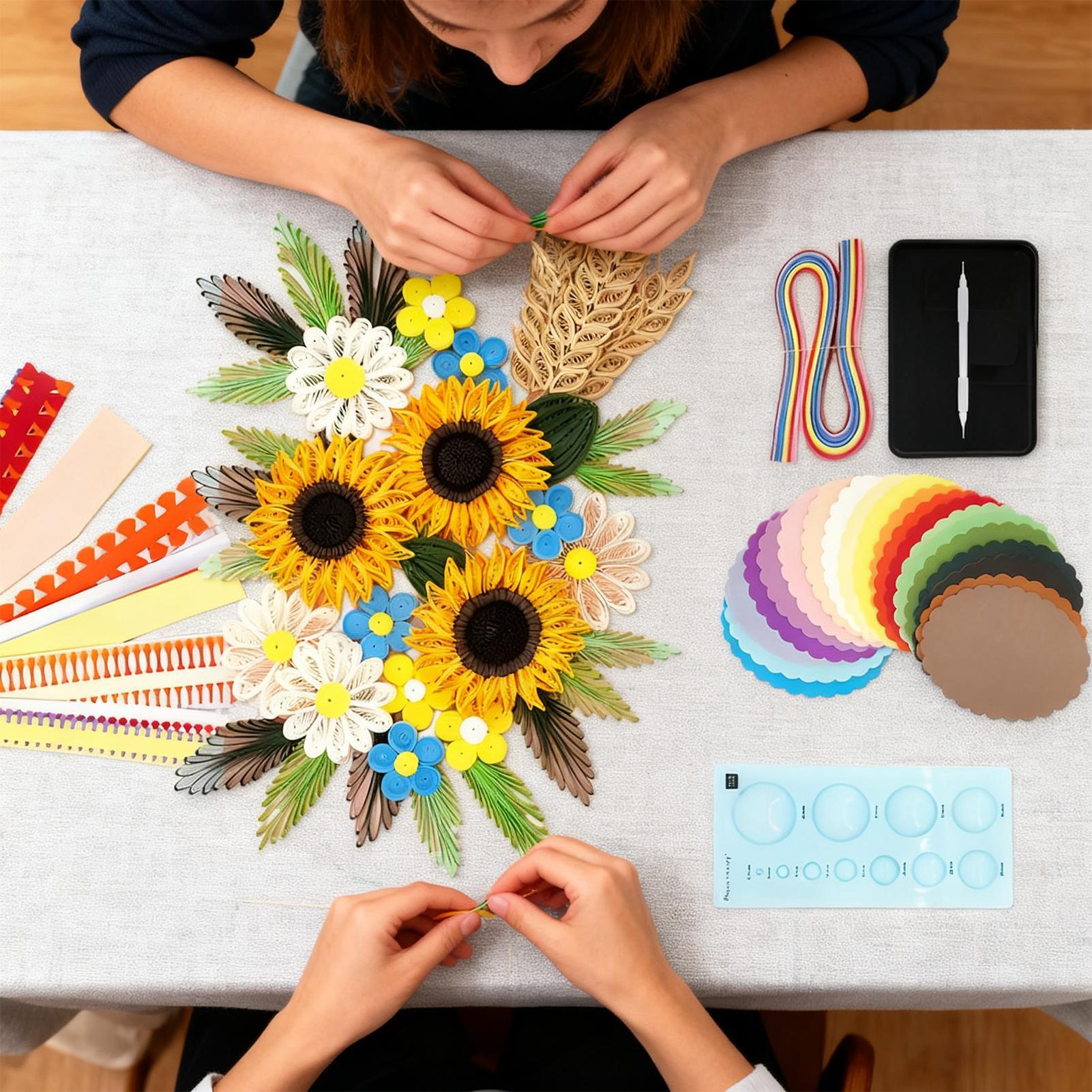 Paper Quilling Tools Party Car - Quilling Paper Strips recension och pris