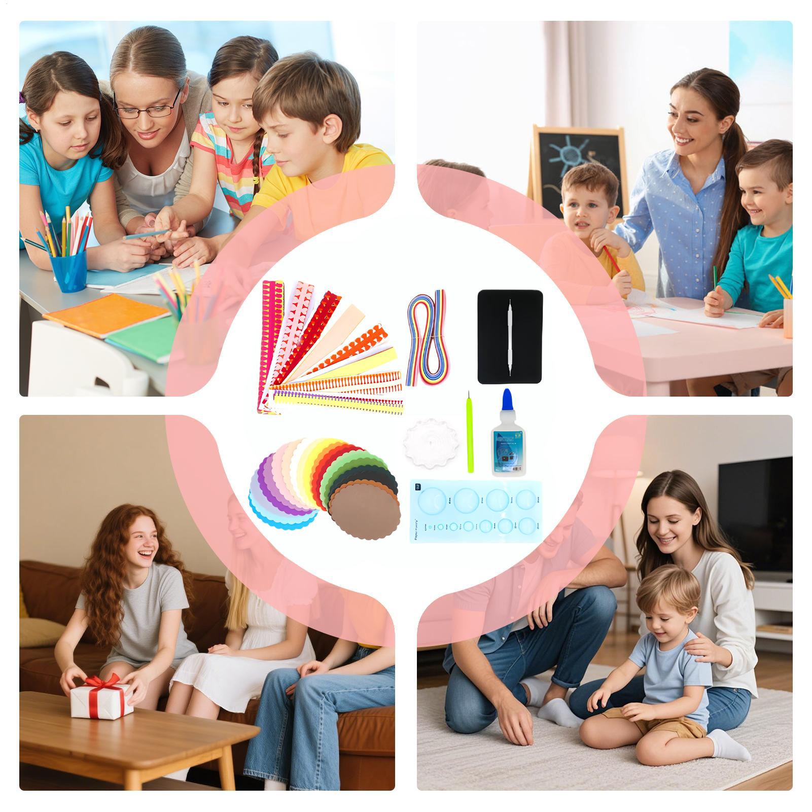 Paper Quilling Tools Party Car - Quilling Paper Strips recension och pris