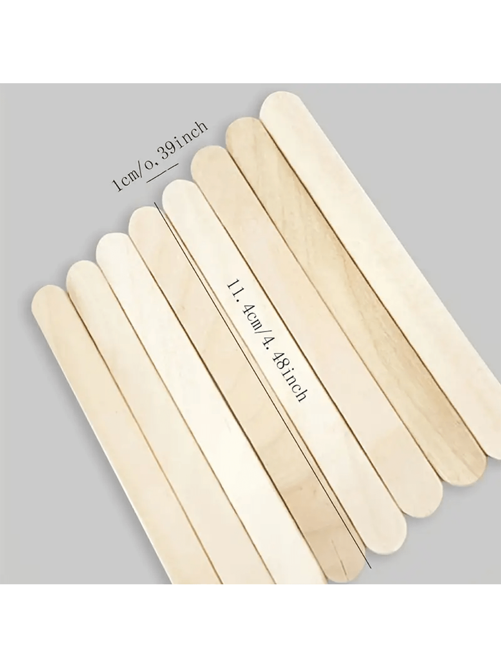 50/100/200 Pieces 11.4cm/4.5 i - Art Craft Stick recension och pris