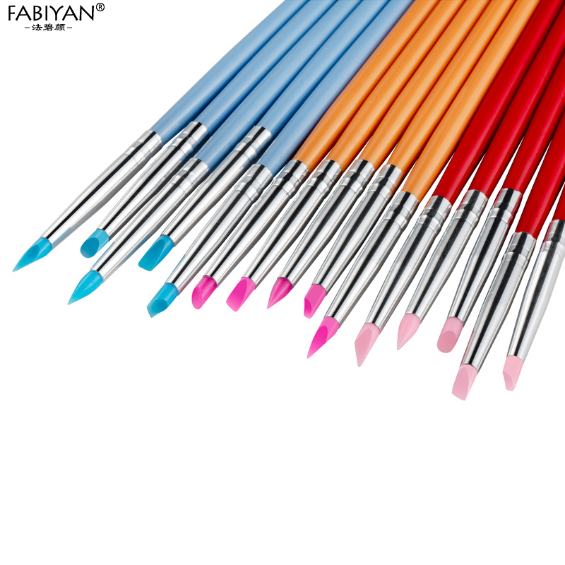 5Pcs Nail Art Pen Brush Soft S - Art Craft Building recension och pris