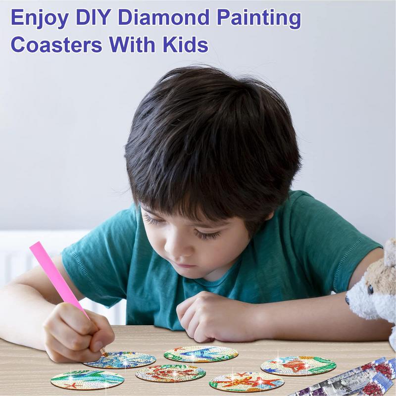 Gem Art Coasters Craft Kits Pa - Eco Art Craft recension och pris
