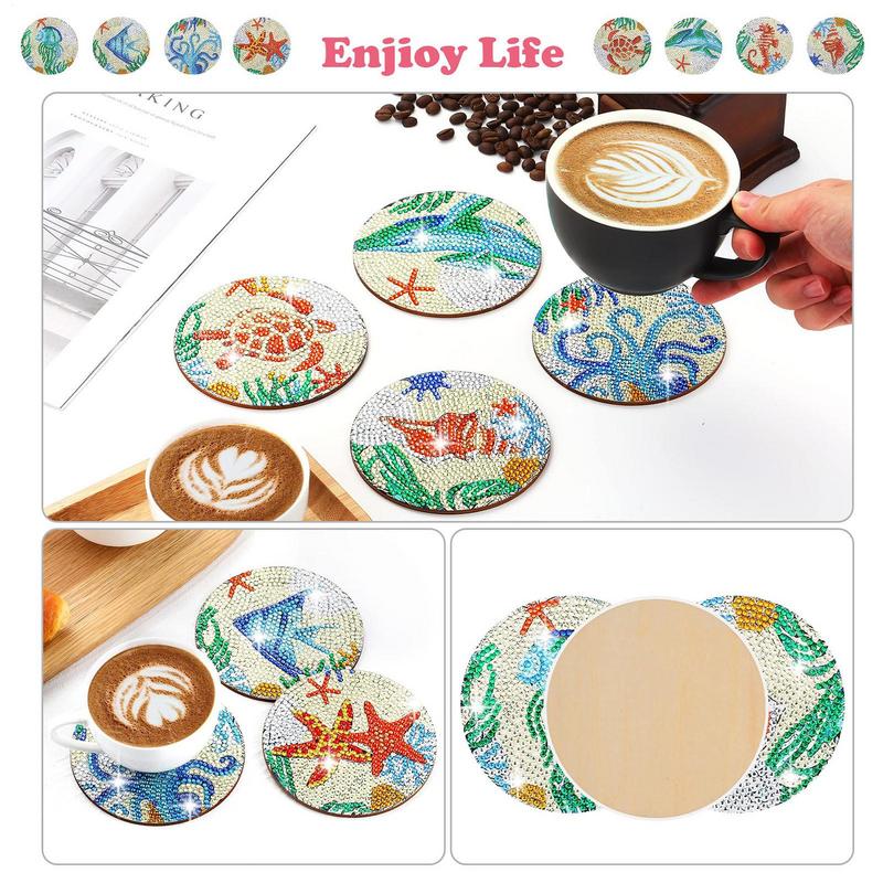 Gem Art Coasters Craft Kits Pa - Eco Art Craft recension och pris
