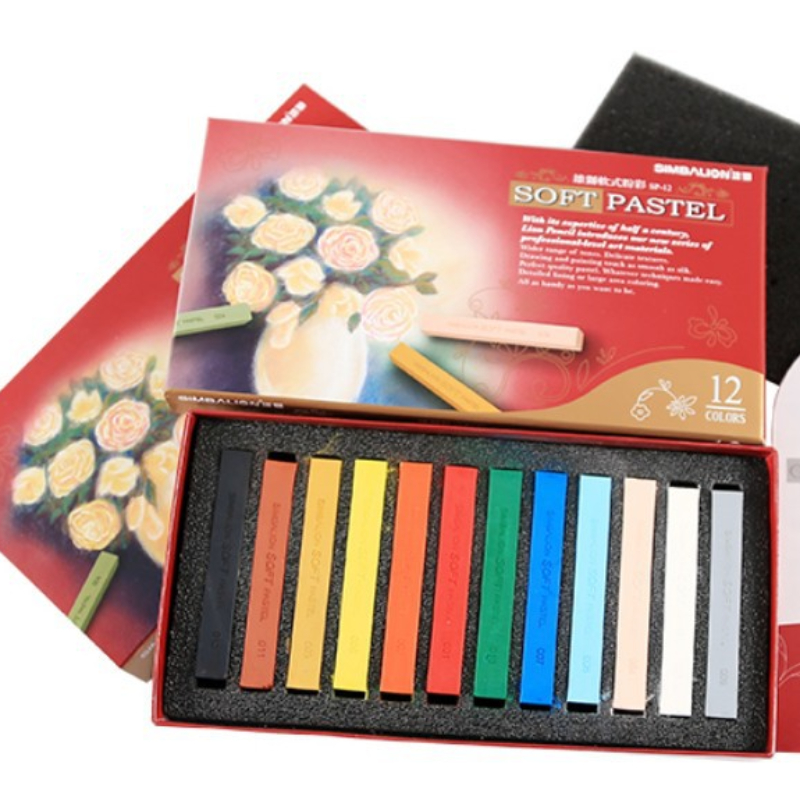 Student Soft Color Chalk 24/36 - Chalk Pastel Set recension och pris