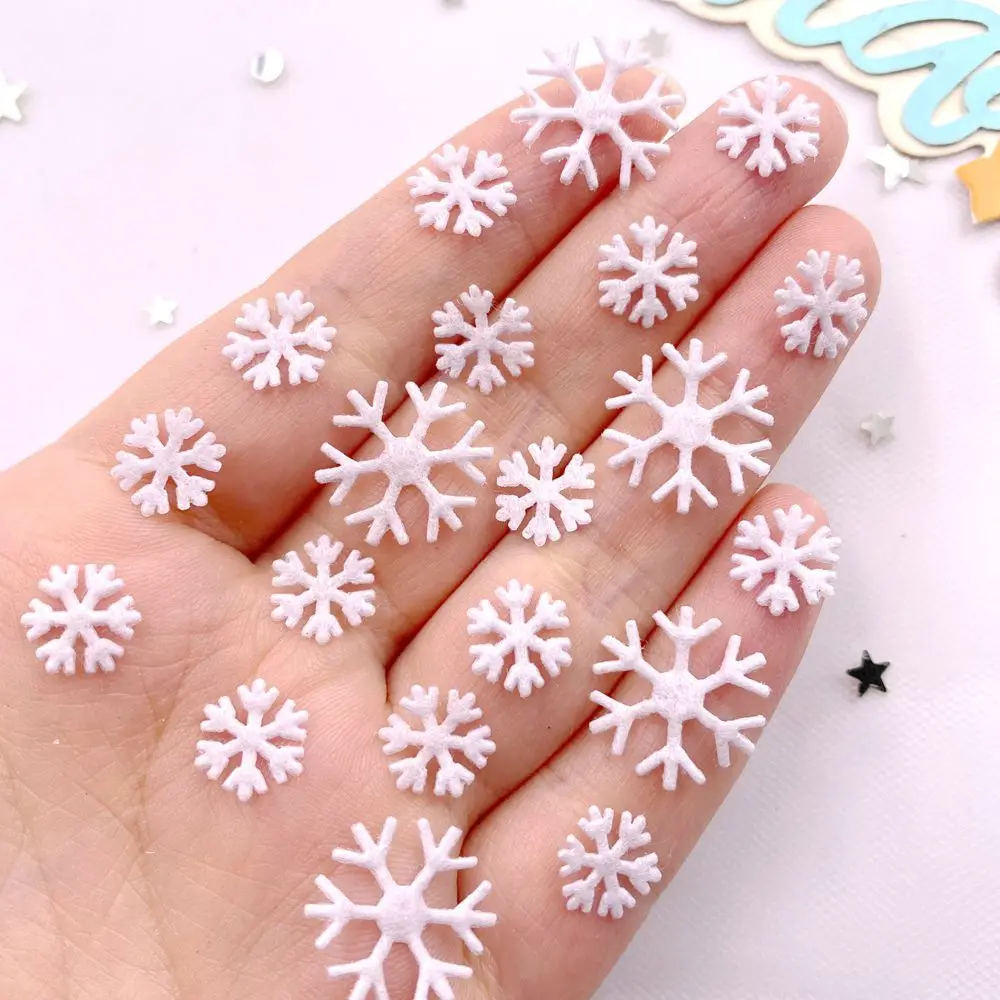10mm 16mm Fabric White Christm - Eco Art Craft recension och pris