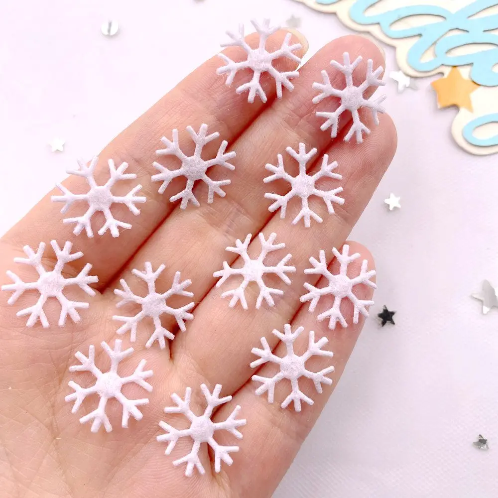 10mm 16mm Fabric White Christm - Eco Art Craft recension och pris