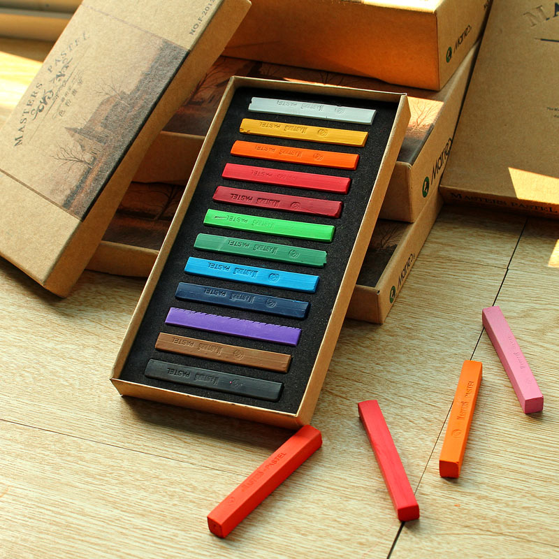 Crayons Soft Dry Pastel 12/24/ - Chalk Pastel Set recension och pris