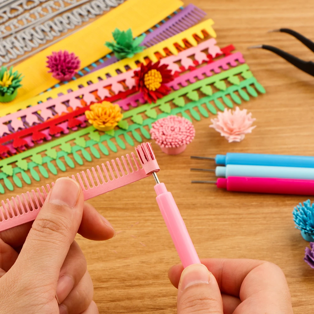 3D Spiral Flower Cutting Dies  - Quilling Paper Strips recension och pris